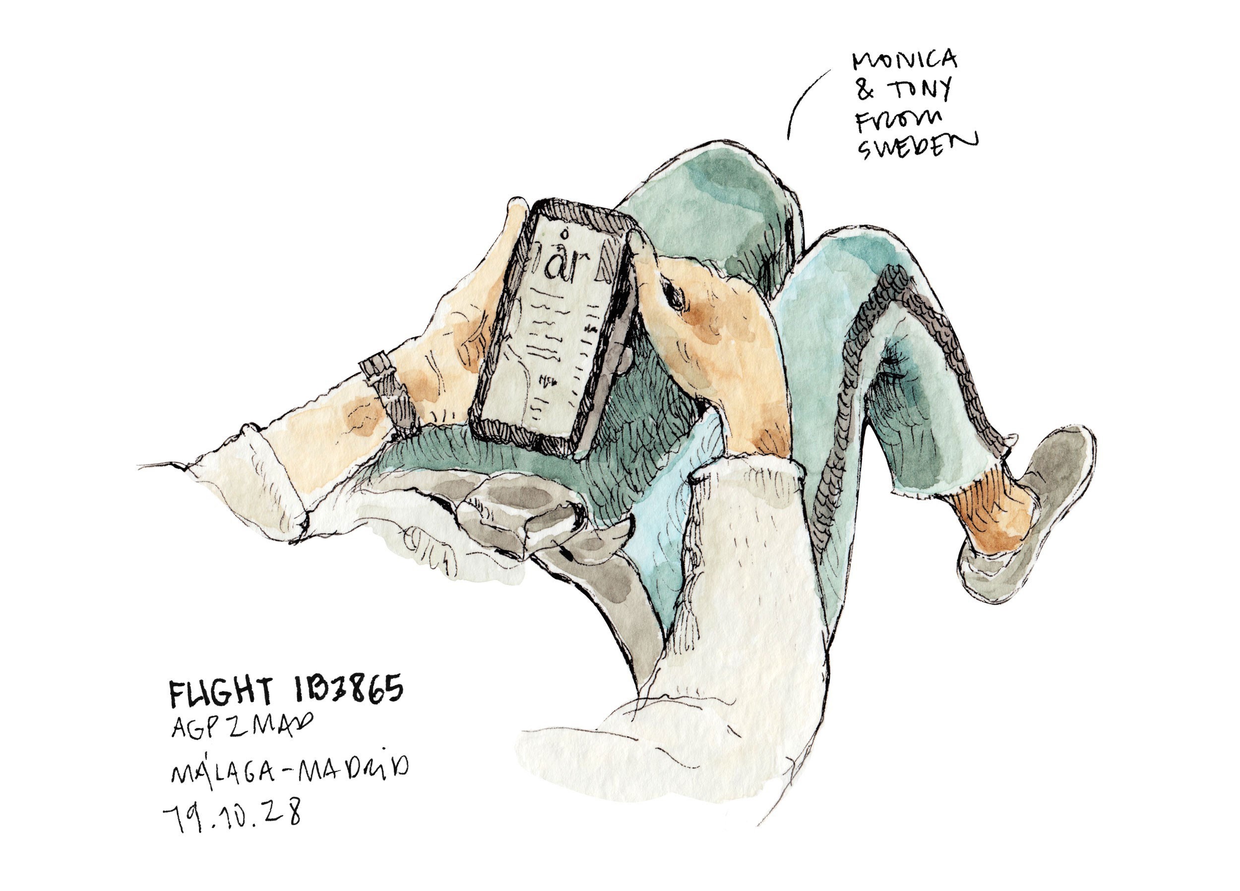 Everything is an ad sketch by Nono Martínez Alonso.